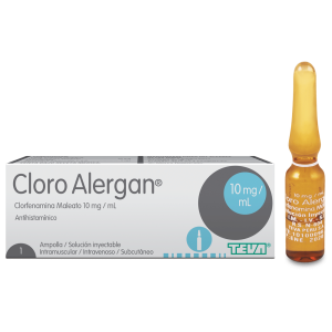 CLORO ALERGAN INY 10MG/ML X 1