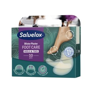 Apósitos hidrocoloides mixtos Salvelox 10 uds