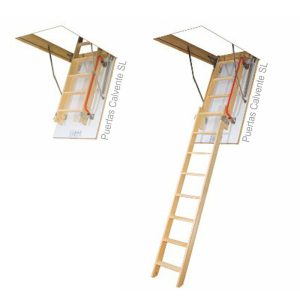 Escalera escamoteable LDK Madera 2 Tramos Fakro