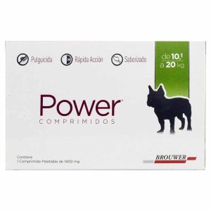 Power Comprimidos Perros(10-20Kg) y Gatos(6-12Kg)
