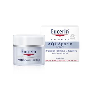 Crema facial Aquaporin active pieles secas Eucerin 50 ml