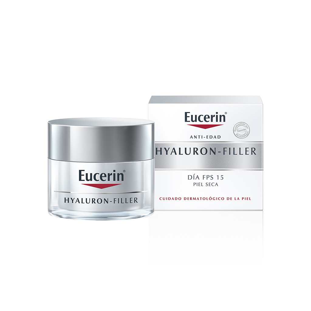 Crema facial de día piel seca Hyaluron Filler Eucerin 50 ml