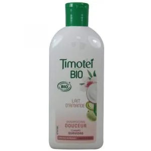 TIMOTEI BIO Champú Suavidad para todo tipo de cabello con leche de almendras