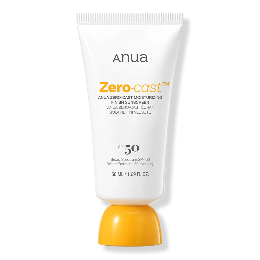 ANUA Zero-Cast Moisturizing Finish Sunscreen