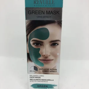 Revuele Face Care Mascarilla facial antiacné con arcilla verde