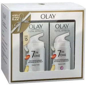 Olay Total Effects Anti-edad 7-in-1 Set de Regalo: Day and Night